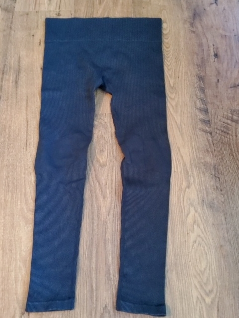 Mono B Charcoal Ribbed Stretch Jeggings Large Workout Yoga Work Church
